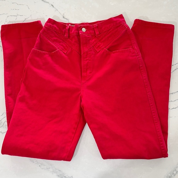 Rockies Jeans Vintage Western Plains Bareback Jeans Made In Usa